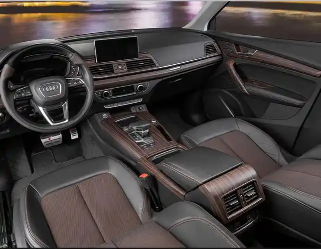 适用于182221款奥迪q5l内饰改装中控台汽车装饰车内用品专用升级高配