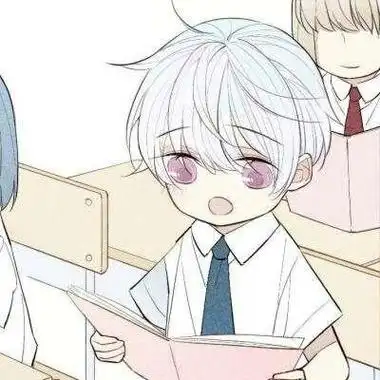 高清可爱动漫呆萌小奶狗的头像图片