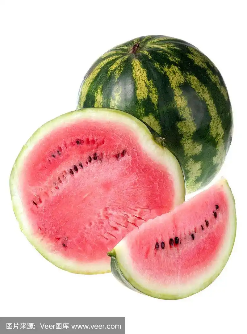 西瓜的白色