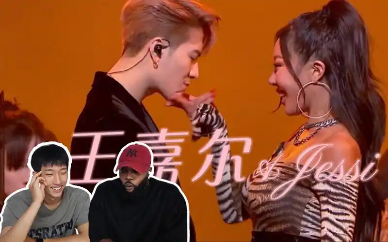 外国人看王嘉尔&jessi《nunu nana》的炸裂反应!