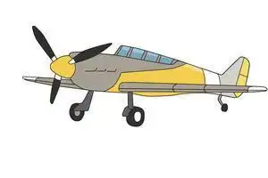 飞机四川8633简笔画