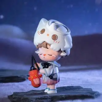 酷维现货mimi梦境大冒险系列盲盒潮流可爱摆件男孩圣诞礼物 做噩梦了