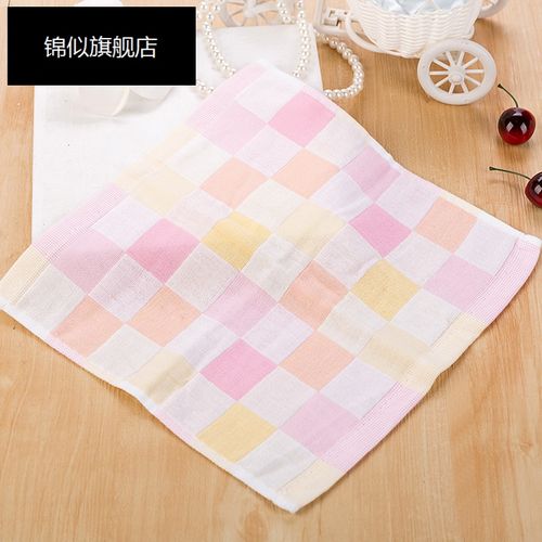 新生幼儿超柔洗脸小方巾毛巾小小棉纱全棉手帕儿童正方形宝宝美容