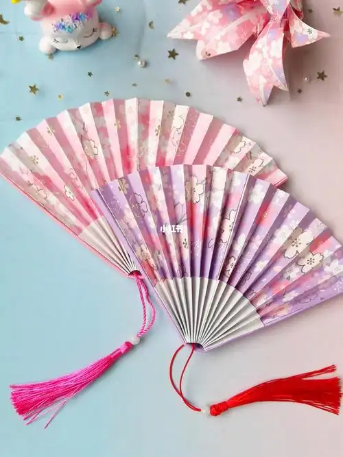 古风扇子折纸