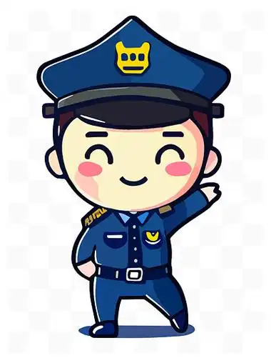 i>设 /i> i>计 /i>元素 i>卡 /i> i>通 /i>警察插画 i>t /i> i>恤 /i