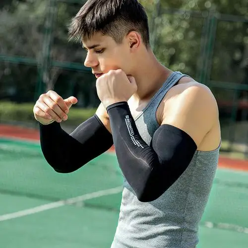 冰丝袖套防晒冰袖男士袖子套手护臂夏天防紫外线手套