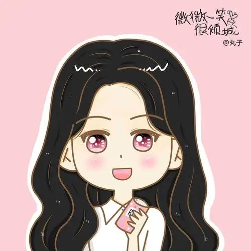 微微一笑很倾城情侣头像q版郑爽贝微微