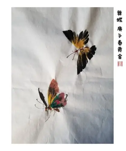 杨秀华国画网络课堂第十节《写意蝴蝶的画法》