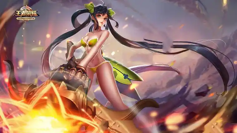 王者荣耀不一样的美图之女英雄同人高质量无水印插图整理