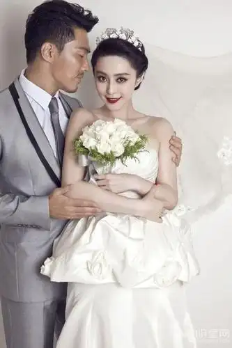 范冰冰金夫人婚纱写真 展曼妙身姿