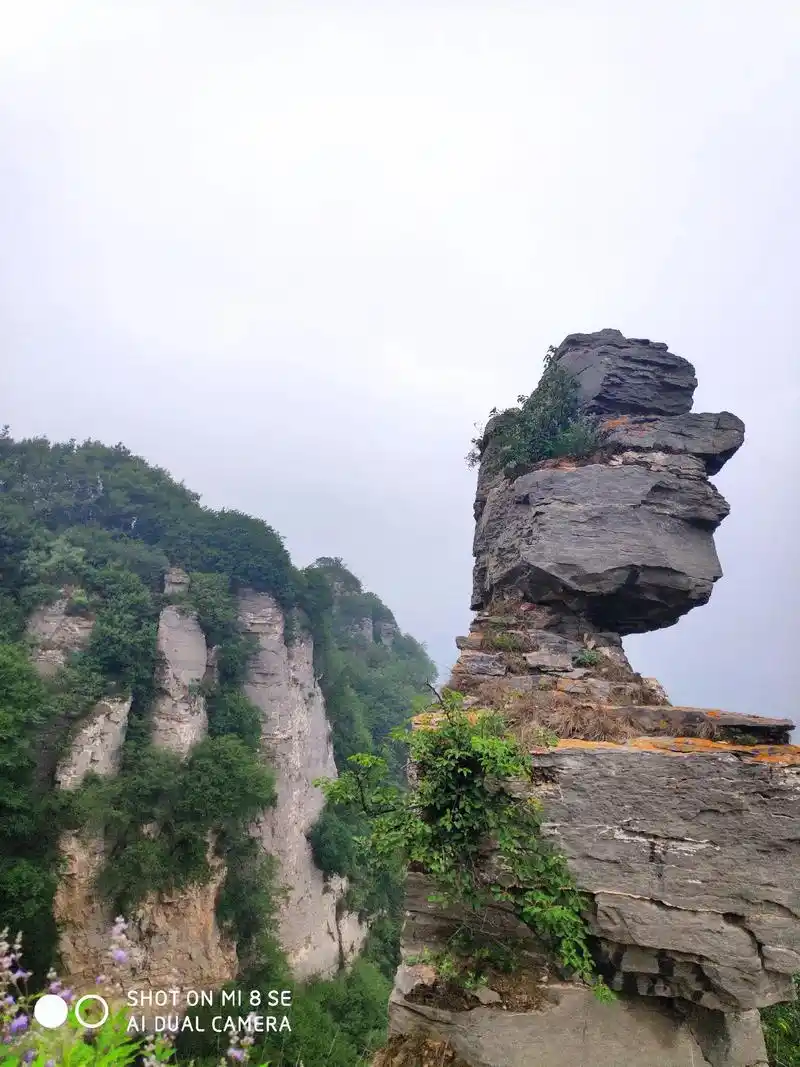 佛头#19年照片#伏羲山风光#美丽巩义 - 抖音