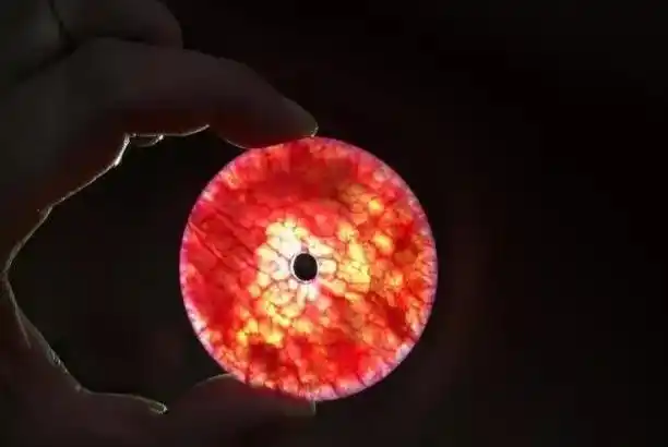 老汉从坟墓里捡到了血玉送给老伴后结果想不到了