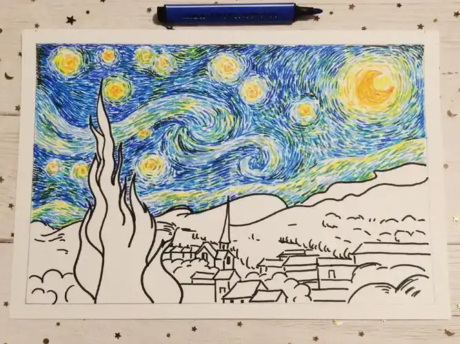 《星空》教程 |不看大师的作品,何谈艺术启蒙