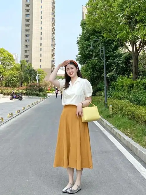 140斤微胖女孩夏天的打扮原来可以这么美还跳啥减肥操