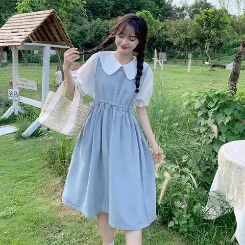 裙子女学生小清新长裙