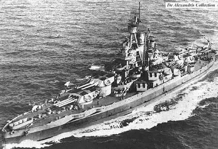 资料:美军内华达级战列舰