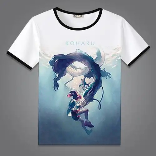 动画动漫周边千与千寻小千神隐少女衣服装长袖t恤