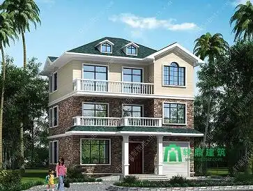 农村20万元二层小楼图