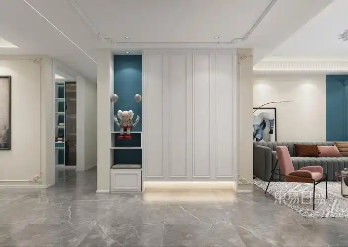 150m05轻法式风格装修设计生活就要不将就