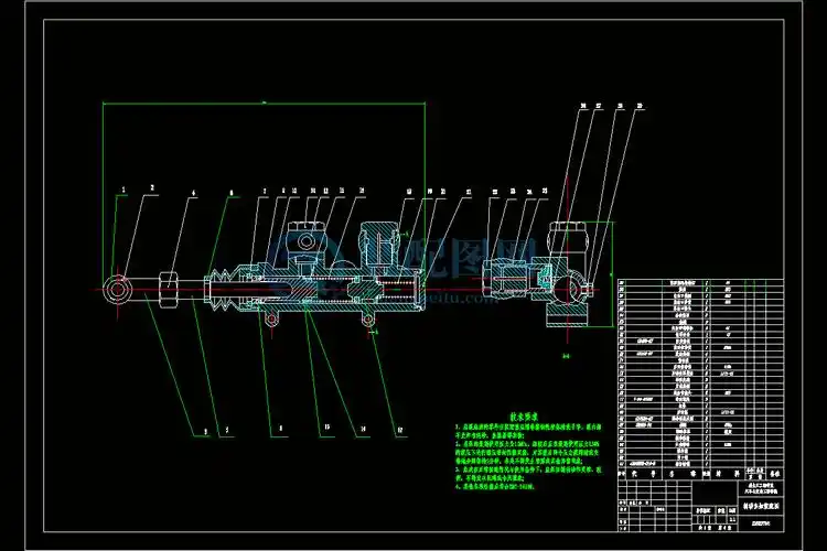 制动主缸装配图a1.dwg