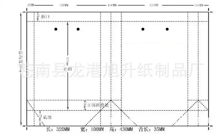 上一个 下一个>             材料对比图         手提袋展开图
