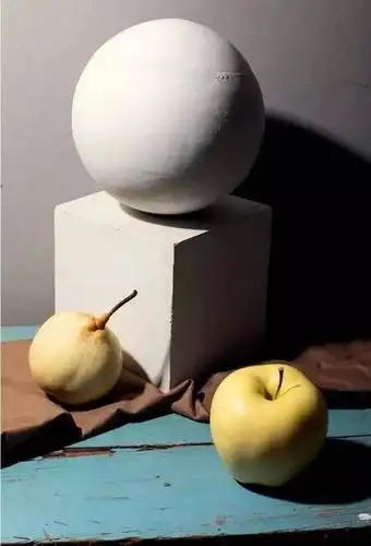 高分静物风向标大揽胜素描静物照片竖构图决胜考场第一步