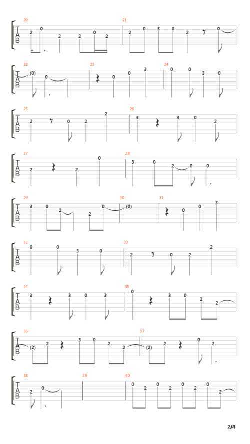 败将吉他谱(gtp谱,樱之道音乐工作室,简单版,双吉他)_陈势安(andrew