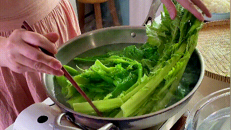 二月二吃芥菜饭,牢记"1焯1浸1焖",芥菜香嫩不苦,津津有味