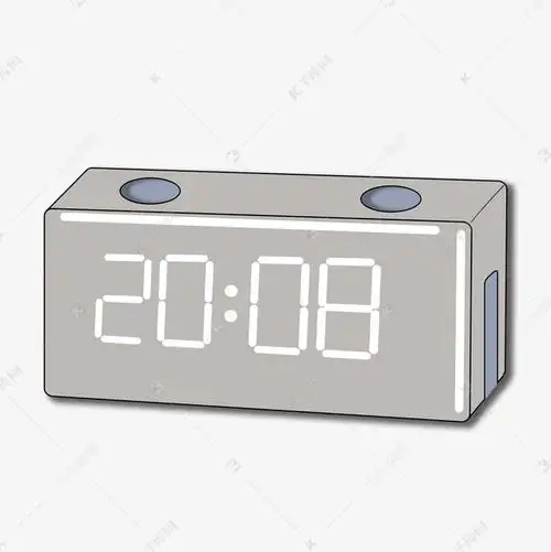 简易方形闹钟