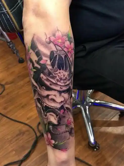 北社刺青  #鬼武士纹身  #东莞东城纹身  #纹身