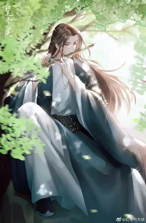 杀破狼priest超话#顾昀#父亲节快乐啊小义父#顾昀吹笛子真好听#想画