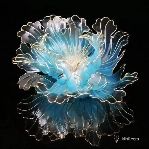 一春梳洗不簪花美不胜收的日系水晶花发簪