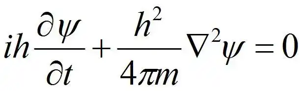 自由粒子的薛定谔方程