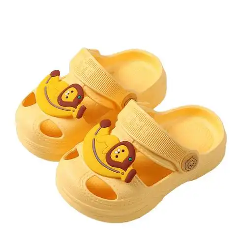 宝宝拖鞋夏男童软底防滑室内儿童洞洞鞋小童婴幼儿防滑女童沙滩鞋