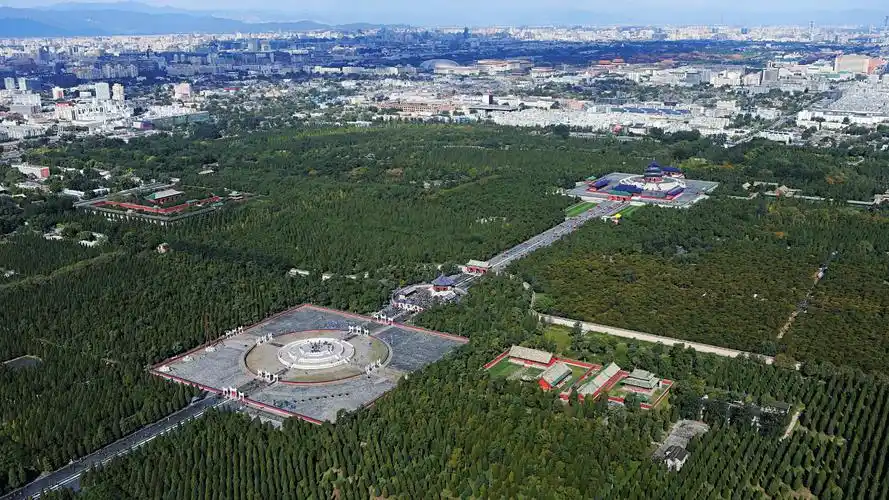 中轴线再添新绿天坛西门2万余平方米绿地6月底前亮相