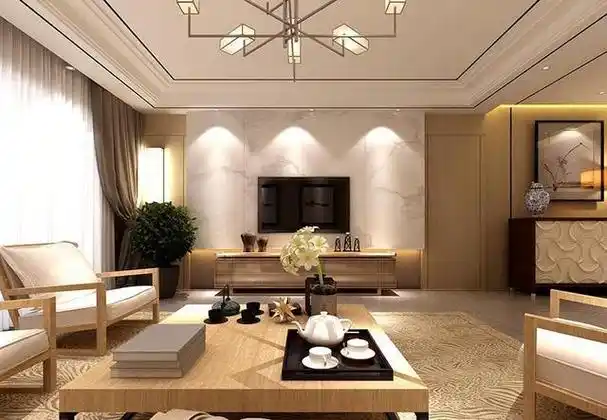 影视墙图片 效果图 简单漂亮(影视墙图片简单大方效果图)-天晟网