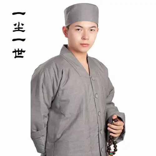 帽子春秋款棉僧帽和尚出家人居士禅修单层布料帽子