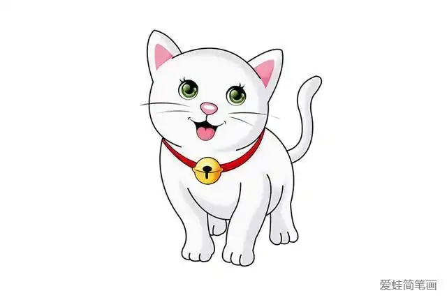 可爱小猫儿童画图片可爱小猫儿童绘画图集动物简笔画儿童简笔画小猫咪