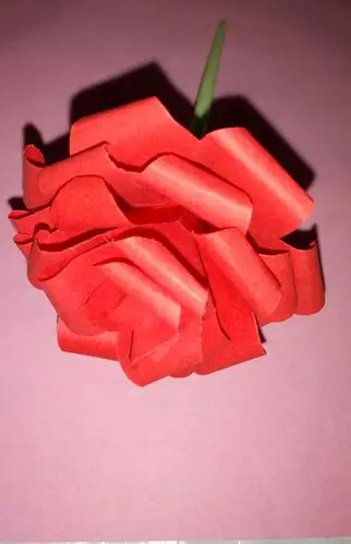 手工&纸玫瑰花/附做法