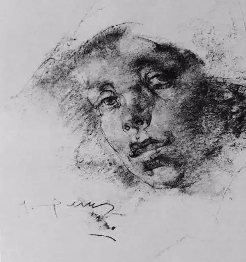 素描大师尼古拉费钦绘画作品艺术名画