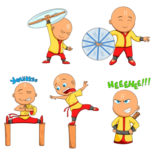 和尚卡通图片大全