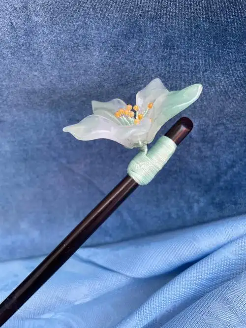 非洲翠兰花木簪