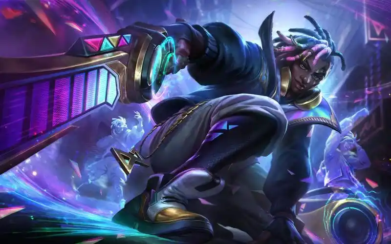 lol全新神话幻想皮肤:真实伤害/爆发艾克皮肤原画 特效预览!