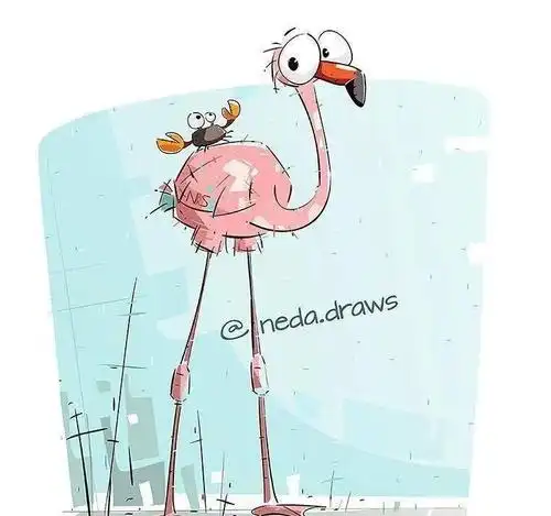 简笔画超可爱夸张动画小动物