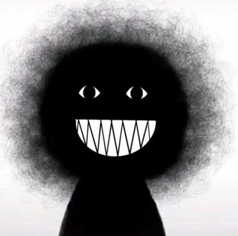 小黑球头像⚫ 一周换一个 搞怪的小黑煤球谁不爱 #头像# #小黑球# #