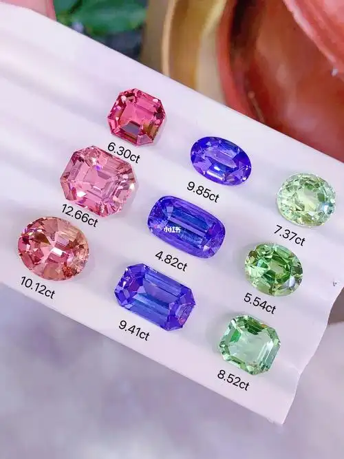 彩色宝石分享