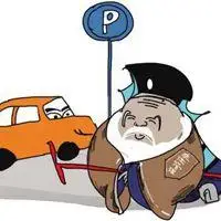 高速收费员卡通头像_微信头像图片大全