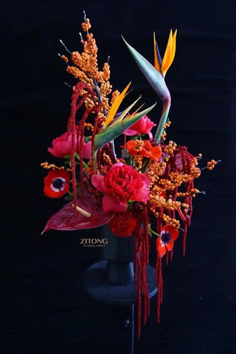 家有囍事.比翼双飞,心心相印富有生命力的橙色冬 - 抖音