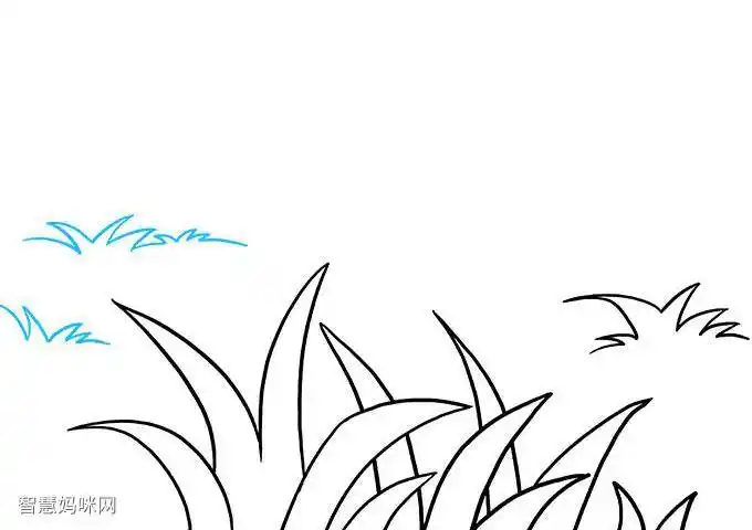 春天草地的画法