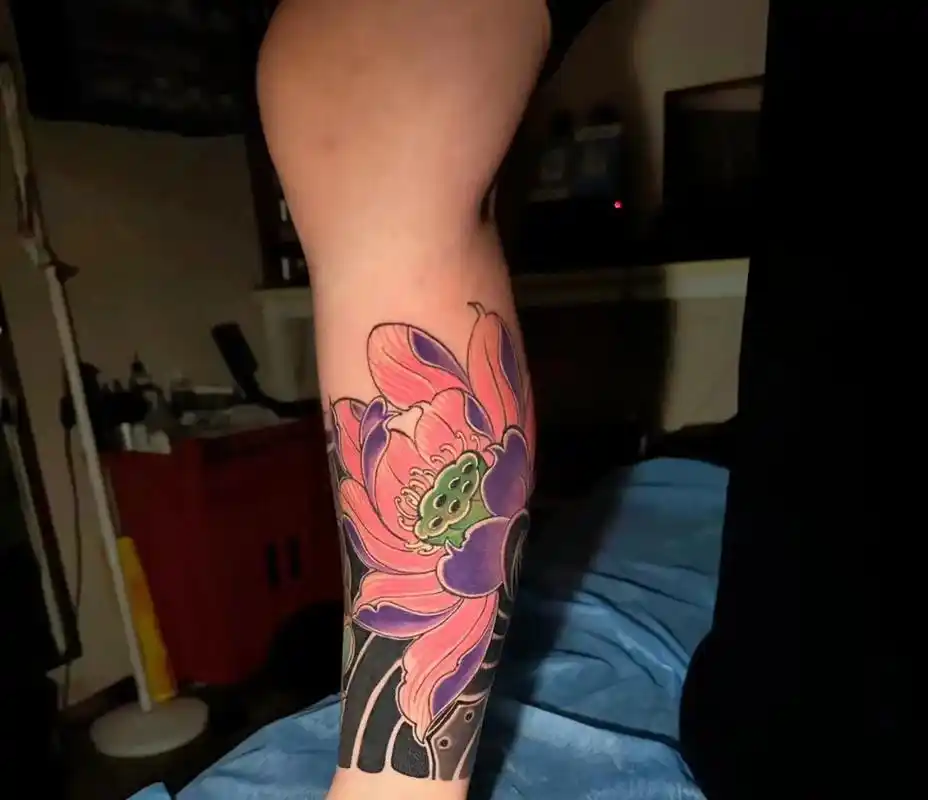 包小腿#适合女生的纹身图案推荐 #未成年禁止纹身 #olds - 抖音